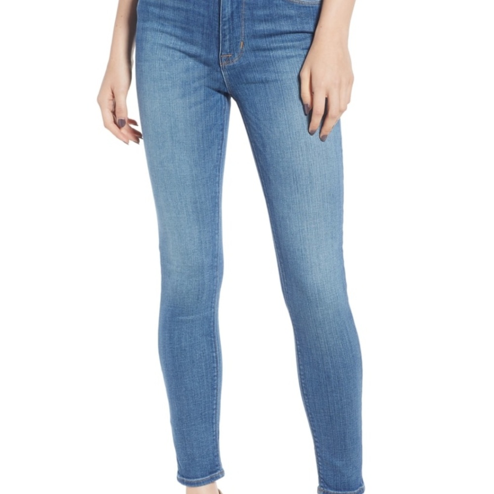 New hudson Highwaisted skinny jeans